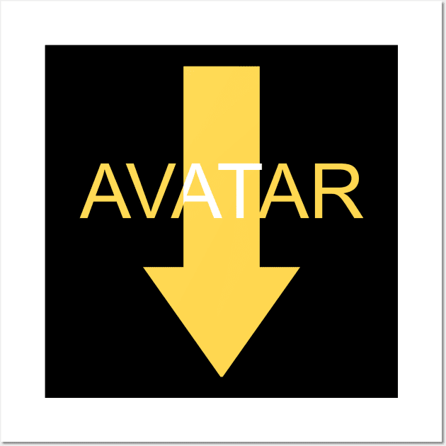 Avatar The Last Air Bender Sign Symbol Wall Art by emhaz